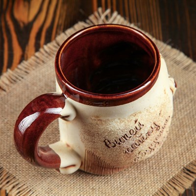 Кружка для пива "Дуля" большая, 0,7 л - фото 2071678