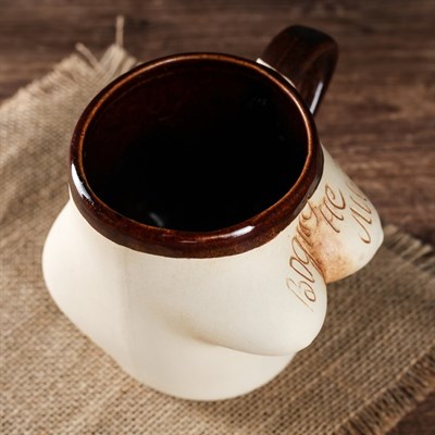 Кружка для пива "Женская фигура", микс, 0,5 л - фото 2071708