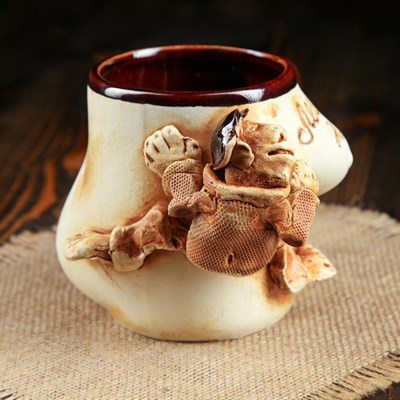 Кружка для пива "Женская фигура: ва-а-у" 0,5 л, микс - фото 2071713