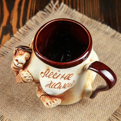 Кружка для пива "Женская фигура: ва-а-у" 0,5 л, микс - фото 2071714