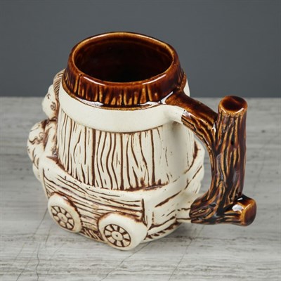 Кружка для пива "Телега" 0,7 л - фото 2071717