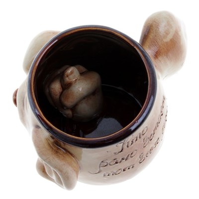 Кружка для пива "Ухо" 0,4 л - фото 2071751