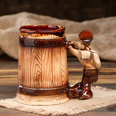 Кружка для пива "Моряк" 0,5 л - фото 2071754