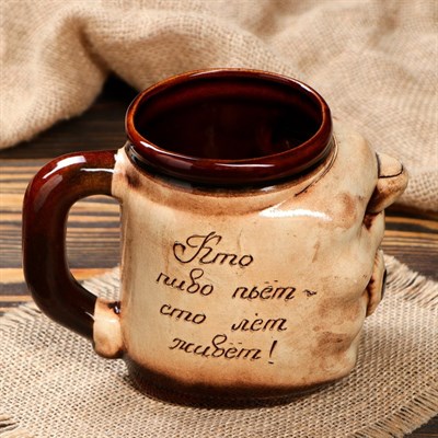 Кружка для пива "С дулей" 0,5 л, микс - фото 2071758