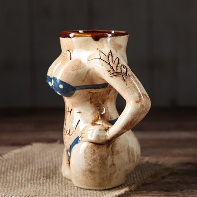 Кружка для пива "Тело" 0,3 л, микс - фото 2071783