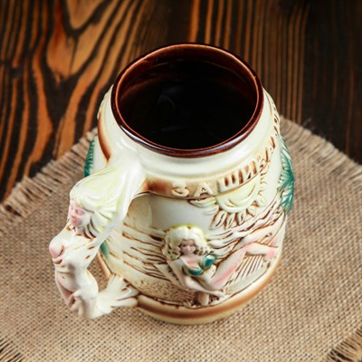 Кружка для пива "За отдых" 0,7 л - фото 2071795