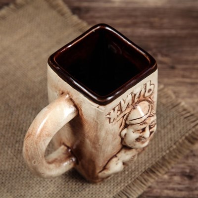 Кружка для пива "Троица" 0,35 л, микс - фото 2071812