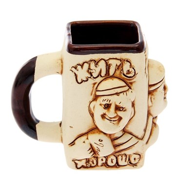 Кружка для пива "Троица" 0,35 л, микс - фото 2071817