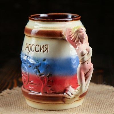 Кружка для пива "Карта" 0,7 л - фото 2071831