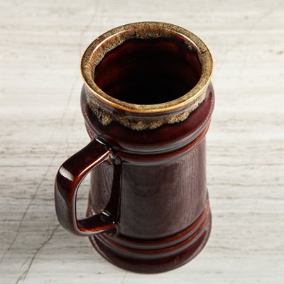 Кружка для пива, 1 л "Бокал" - фото 2071848