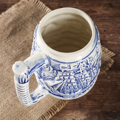 Кружка для пива "Фрегат", разноцветная, 1 л, микс - фото 2071871