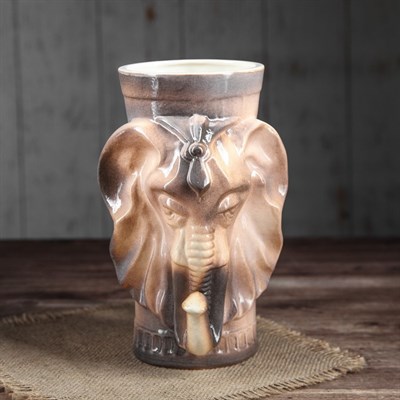 Бокал "Слон" коричневый 1 л - фото 2071912