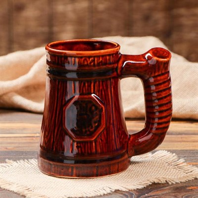 Кружка пивная "Будем" тёмная, 800 мл, микс - фото 2071948