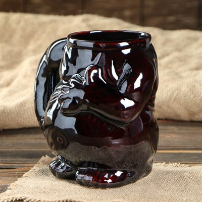 Кружка пивная "Пузо" 1,2 л, микс - фото 2071970