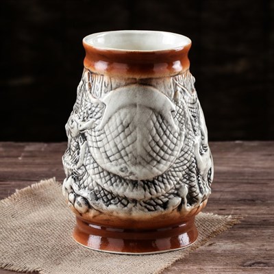 Бокал "Рыбак" новый стиль, цветной 1,5 л - фото 2072019