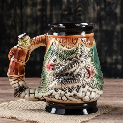 Бокал "Рыбак" новый стиль, цветной 1,5 л - фото 2072023