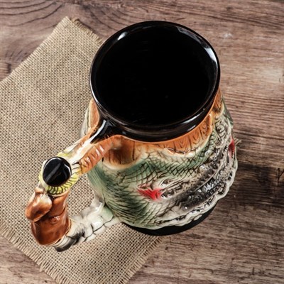 Бокал "Рыбак" новый стиль, цветной 1,5 л - фото 2072024