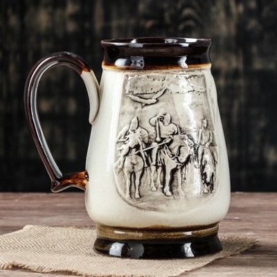 Бокал " Три богатыря" новый стиль, 0,7 л - фото 2072026