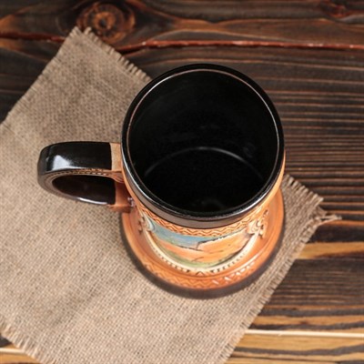 Бокал "Сафари" 1 л, художественная роспись - фото 2072039