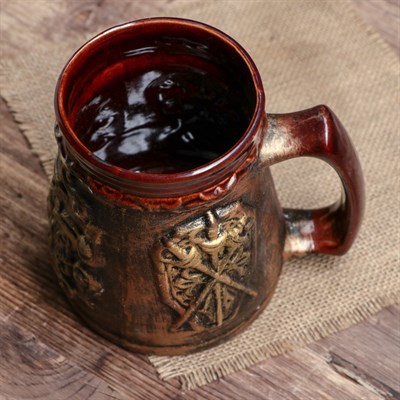 Кружка для пива "Мушкетер" 0,75 л - фото 2072076