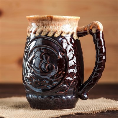 Кружка для пива "Парус" 0,7 л, микс - фото 2072104