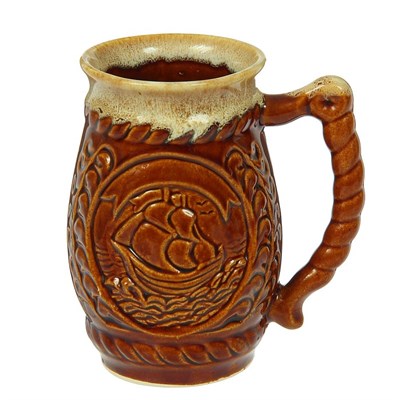 Кружка для пива "Парус" 0,7 л, микс - фото 2072106