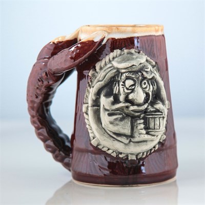 Кружка пивная "Рак", 0,7 л, микс - фото 2072132