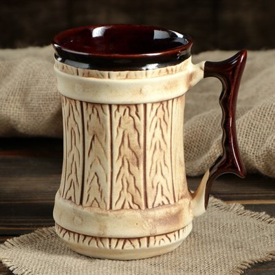 Кружка для пива "2 рака" 0,7 л - фото 2072156