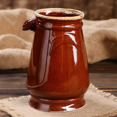 Бокал "Евро Рак", коричневый, 1 л, микс - фото 2072180