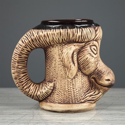 Кружка для пива "Коза" 0,5 л, микс - фото 2072199