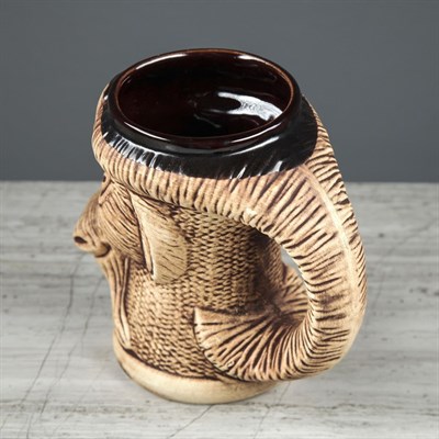 Кружка для пива "Коза" 0,5 л, микс - фото 2072201