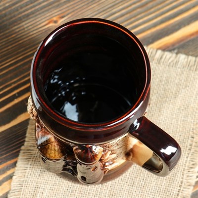 Кружка для пива "Замочный стиль" 1 л - фото 2072213