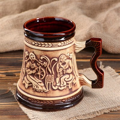 Кружка для пива "Кантри" 0,7 л - фото 2072245