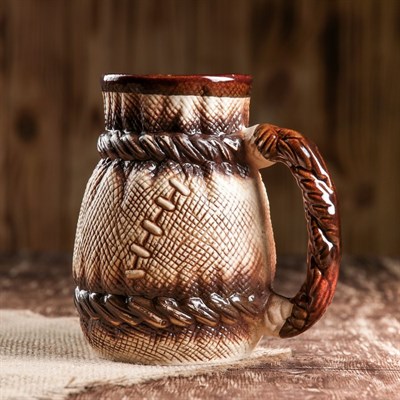 Пивная кружка "Мешок", 0.5 л - фото 2072248