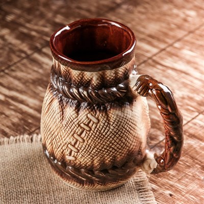 Пивная кружка "Мешок", 0.5 л - фото 2072249