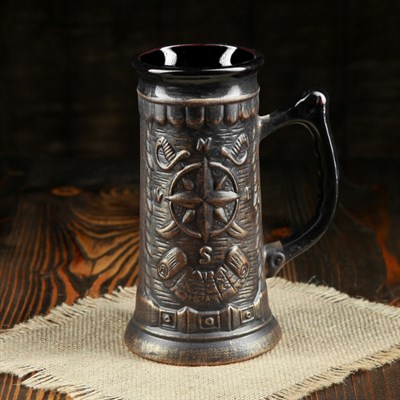 Кружка для пива "Флинт" 0,7 л - фото 2072274