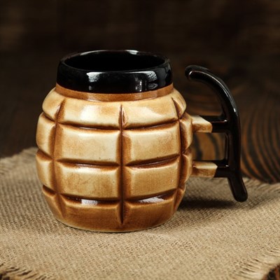 Кружка для пива "Граната" 0,4 л, микс - фото 2072281