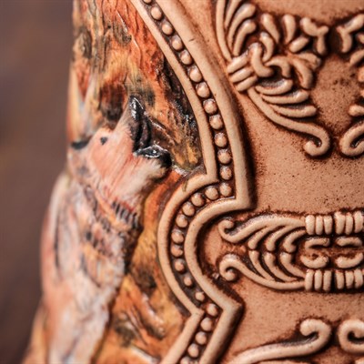 Кружка пивная 500 мл "Волк" - фото 2072434