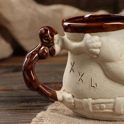 Кружка "Пузо" 0,4 л - фото 2072462