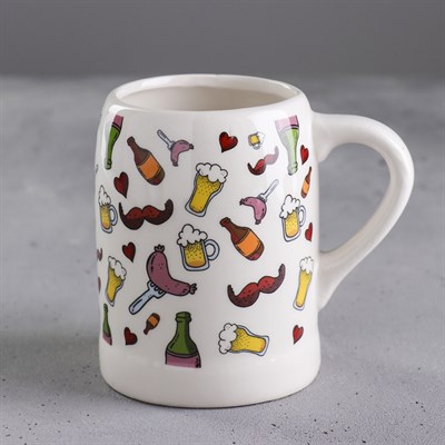 Кружка пивная «Любимому мужу», 600 мл - фото 2072482