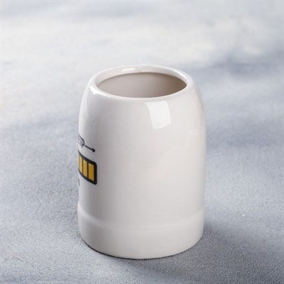 Кружка пивная сувенирная «Пьянометр», 200 мл - фото 2072539