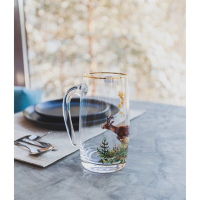 Кружка для пива 560 мл "Олень. Бег" - фото 2072648