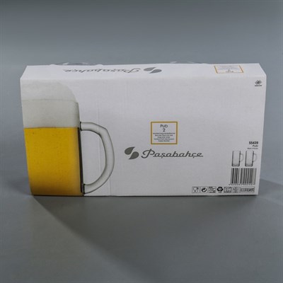 Набор кружек для пива 380 мл "Паб", 2 шт - фото 2072659