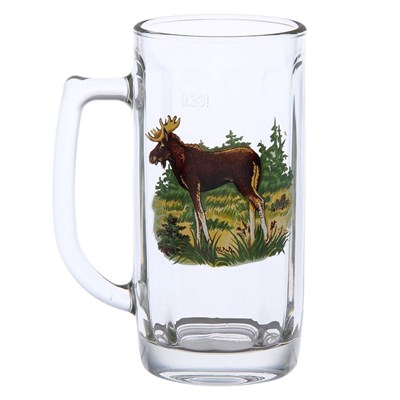 Кружка пивная 330 мл "Охота-рыбалка", рисунок МИКС - фото 2072705