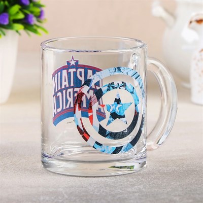 Кружка 320 мл Marvel. Captain America - фото 2072786