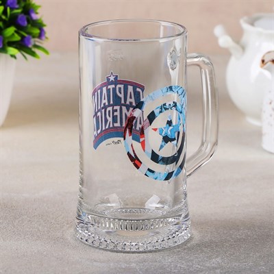 Кружка 330 мл Marvel. Captain America - фото 2072810