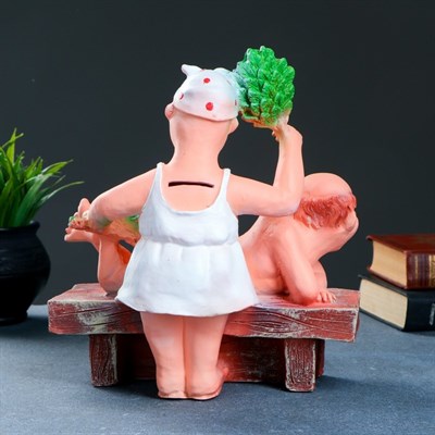 Копилка "Банщица" 25х23см - фото 2072937