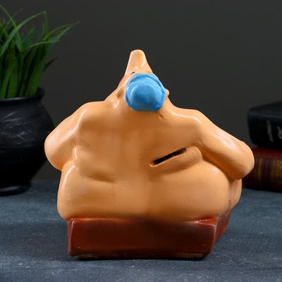 Копилка "Банщик" 18см - фото 2072947