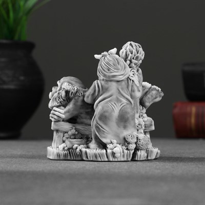 Сувенир "Дед и бабка В бане №1" 8см - фото 2072969