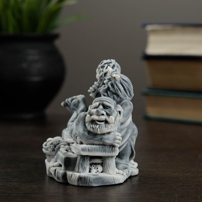 Сувенир "Дед и бабка В бане №1" 8см - фото 2072971